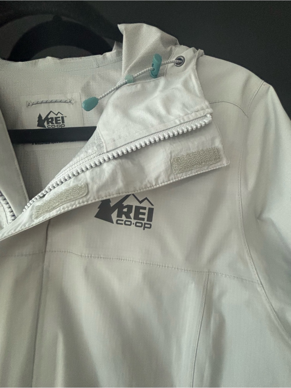 Women Lightweight Hooded Rain Jacket REI be the walking umbrella - Picture 7 of 12
